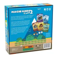 Machi Koro 2 Game: Creative Thinking & Problem Solving card and dice classic for 2-5 players
