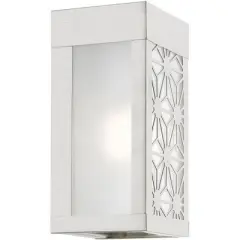Livex Lighting Berkeley 1 - Light Wall Light in  Brushed Nickel