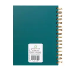 greenroom 6"x8" Spiral Guided Journal Let's Do This