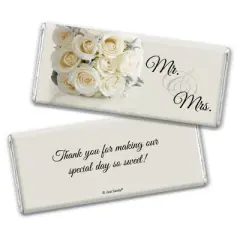 Floral Wedding Candy Party Favors Wrapped Hershey's Chocolate Bars or Wrappers Only by Just Candy