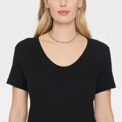 Crystal Station Cubic Zirconia Chain Necklace - A New Day&trade; Gold