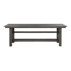 Keystone Ii Rustic Farmhouse Counter Height Dining Table Gray - Treasure Trove
