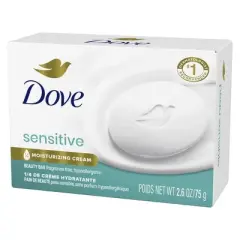Dove Beauty Sensitive Skin Moisturizing Mini Bar Soap - Fragrance-Free - Travel Size - 2.6oz