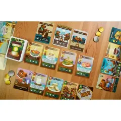 Kids Table Board Gaming Cafe Baras Board Game: Creative Thinking Activity, 20-40 Minutes, 2-4 Players Set