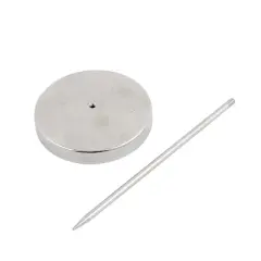 Unique Bargains Counter Desk Memo Bill Metal Holder Stick 1 Pc