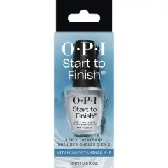OPI Start to Finish Base Coat Top Coat Nail Strengthener - 0.5 fl oz