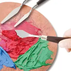 Kitcheniva Stainless Steel Palette Knife Set 5 Pcs