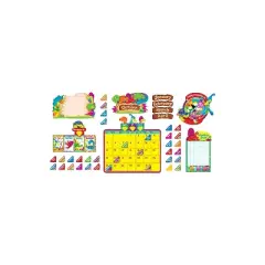Trend Enterprises 17 1/2" x 23" Calendar Bulletin Board Set Dino-Mite Pals T-8370
