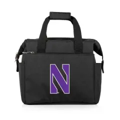 NCAA Northwestern Wildcats On The Go Lunch Cooler - Black