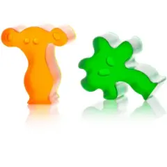 Vacu Vin Party People Silicone Ice Cube Tray Blue