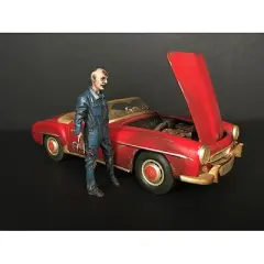Zombie Mechanic Figurine I for 1/24 Scale Models by American Diorama
