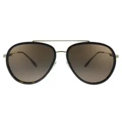 Burberry Oliver BE 3125 101773 Unisex Aviator Sunglasses Gold 59mm