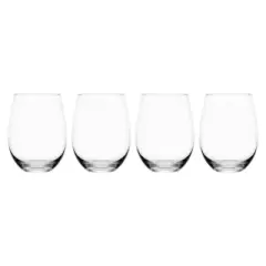 Lifetime Brands Mikasa 18 oz Clear Glass Lana Stemless Wine Glass