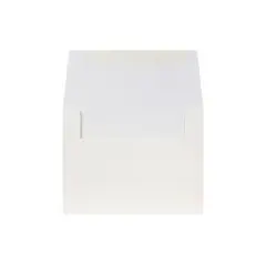 JAM Paper 7.5 x 7.5 Square Invitation Envelopes Ivory 23131971