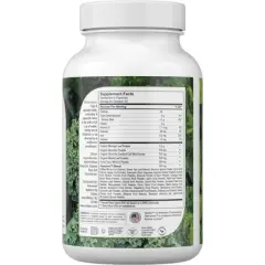 Zahler Core Greens, Plant-Based Superfood Greens Capsules, Including Spirulina, Chlorella, Spectra Blend and More, Certified Kosher - 240 Capsules