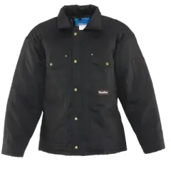 RefrigiWear Men's ComfortGuard Insulated Workwear Utility Jacket Water-Resistant