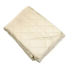 Unique Bargains Lattice Style Pet's Car Seat Cover Khaki 1 Pc