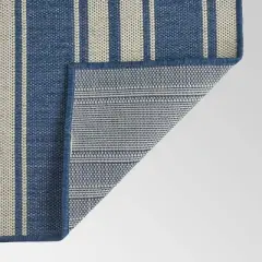 7'10" x 10' Nador Outdoor Rug Blue/Ivory - Christopher Knight Home