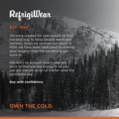 RefrigiWear PolarForce Warm Merino Wool Moisture Wicking 12-Inch Boot Socks