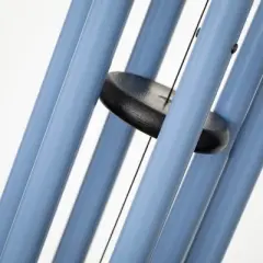 Woodstock Chimes Bells of Paradise Wind Chime Pigeon Blue 32"