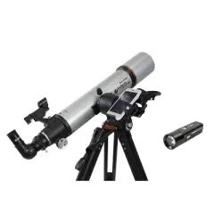 Celestron Starsense Explorer DX 102AZ App Enabled Refractor Telescope with Bonus Power Tank Glow 5000 Portable Power Bank