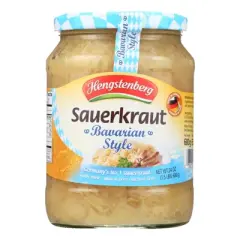 Hengstenberg Sauerkraut Bavarian Style - Case of 12/24 oz