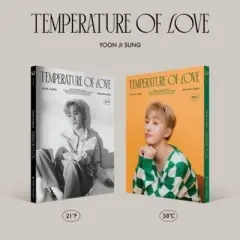 Yoon Ji Sung - Tempertature of Love (Incl. 72pg Photobook, 4Cut Photo, Photocard, Lyric+Coloring Card + Sticker) (CD)