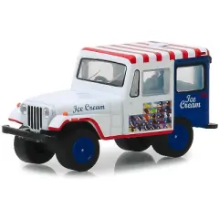 1975 Jeep DJ-5 Ice Cream Truck "Hobby Exclusive" 1/64 Diecast Model Car by Greenlight