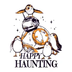 Junior's Star Wars Halloween Happy Haunting T-Shirt