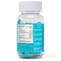 SugarbearPRO Hair Vitamin Vegan Kosher Gummy - Multivitamin + Extra Strength Biotin - 62ct