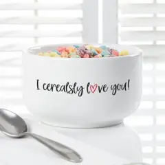 Personalization Mall I Cerealsly Love You Personalized 14 oz. Cereal Bowl
