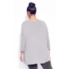 Women's Plus Size Maci Tunic - slate | ZIM & ZOE