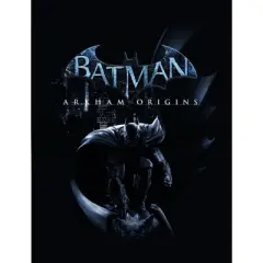 Batman Arkham Origins on Back Black T-Shirt Toddler Boy to Youth Boy