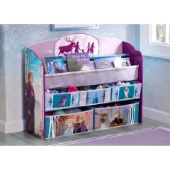 Disney Frozen 2 Deluxe Toy and Book Organizer - Delta Children