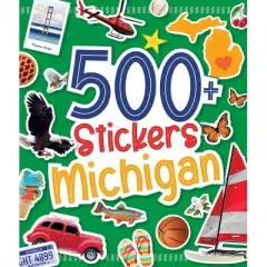 500 Stickers: Michigan - (Regional Sticker Books) by  Duopress Labs (Paperback)