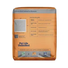 Pet Life Unlimited Odor Controlling Training Pads with Charcoal for Dogs - XXL - 15ct