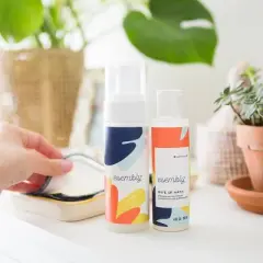 Esembly Wipe Up Wash Baby Care Kit Foaming Cleanser for use with Cloth Wipes - 4 fl oz