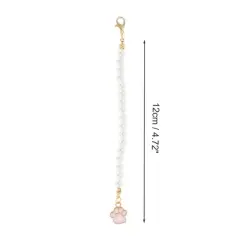 Unique Bargains Imitation Pearl Wolf Claw Water Cup Pendant 1 Pc