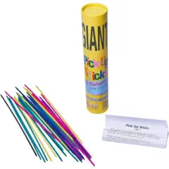 Pressman Giant Pick Up Sticks - Classic Game from Yesterday That's Fun Today , Yellow , One Size Fits All