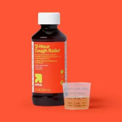 Cough Suppressant DM 12 Hour Relief Liquid - Orange - 5 fl oz - up&up&trade;