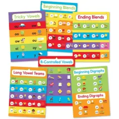 Carson Dellosa Education Phonics Bulletin Board Set