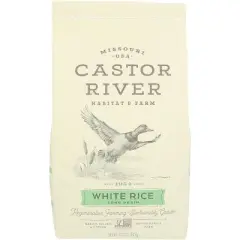 Castor River Farms Long Grain White Rice - Case of 6 - 32 oz