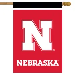 Briarwood Lane Nebraska Cornhuskers House Flag NCAA Licensed 28" x 40"