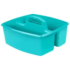 Storex Large Caddy, Teal, Pack of 3