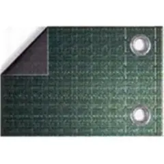 Swimline 16' x 32' Supreme Guard Rectangular Winter Cover for Right End Step In Ground Swimming Pools - Green