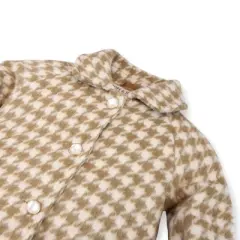 Hope & Henry Girls' Bow Cuff Swing Coat, Toddler