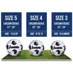 Franklin Sports Competition Size 4 Soccer Ball - Pink