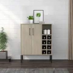 Talmage Bar Cabinet Birch - RST Brands