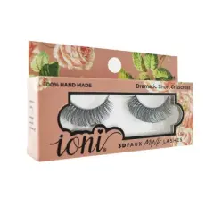 IONI Collector's Premium Edition 3D Faux Mink Lash Dramatic Short Crisscross (Pack of 6)