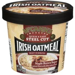 McCann's Oatmeal Inst Cup Mpl Sugr - Count of 12 - 1.9oz